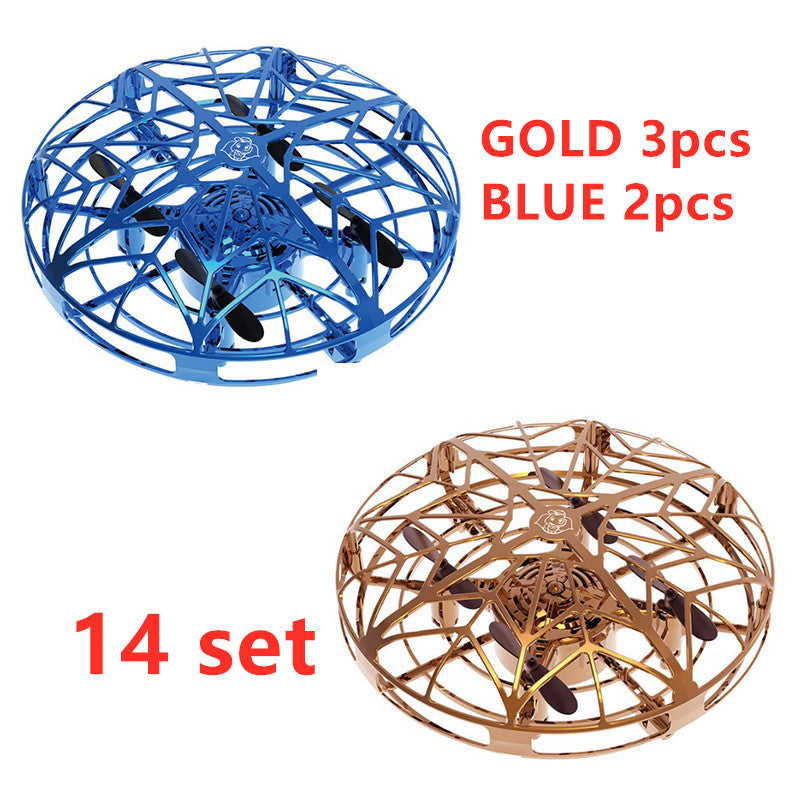 Helicóptero volador Mini Drone UFO RC Drone Inducción infrarroja