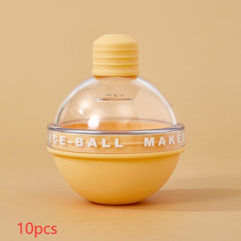 Moule à boules de glace sphérique pour whisky, plateau à glace en Silicone de qualité alimentaire, artefact créatif de boule de glace fait maison