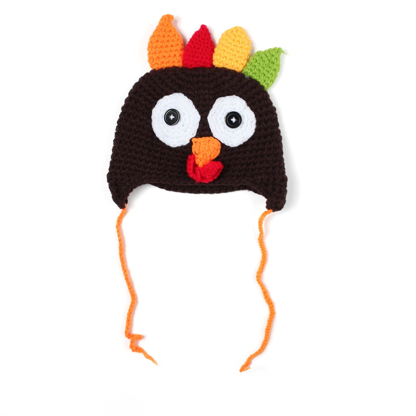 Sombrero de pavo tejido a mano de Acción de Gracias