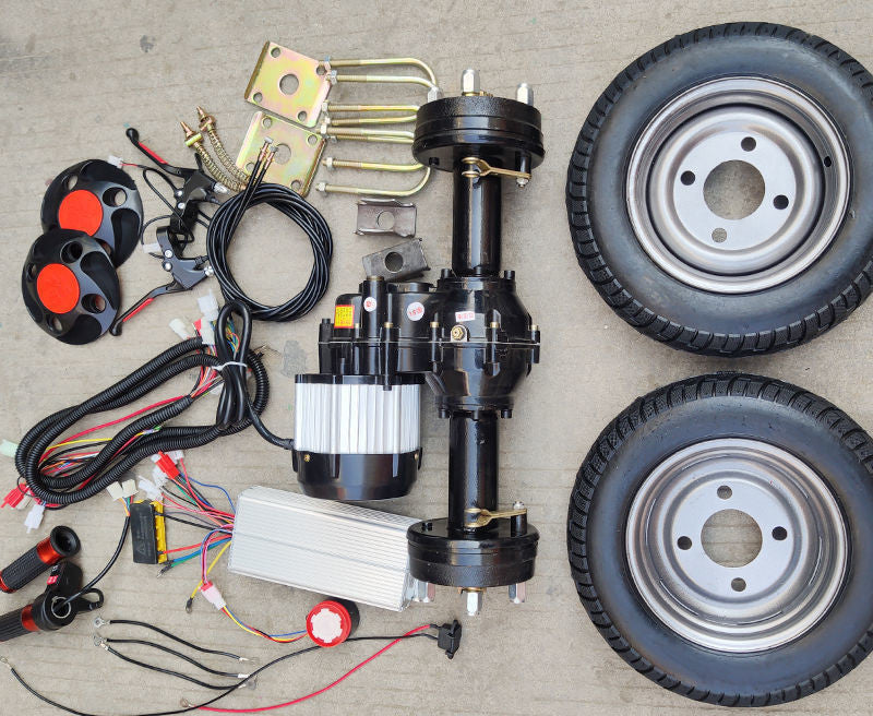 Accesorios de modificación del carro Eje trasero de baja velocidad Alto par