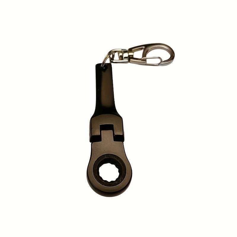 Ratchet Creative Anti Loss Hanging Buckle Wrench Keychain