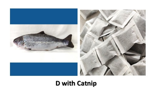Version sans pince à chat - Jouet de poisson électrique de simulation de poisson sauteur électrique