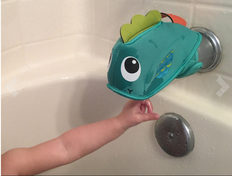 Cubierta de protección para grifo de agua antigolpes, Protector de seguridad para grifo de baño para bebé, protectores de borde bucal, cubierta para caño de baño infantil