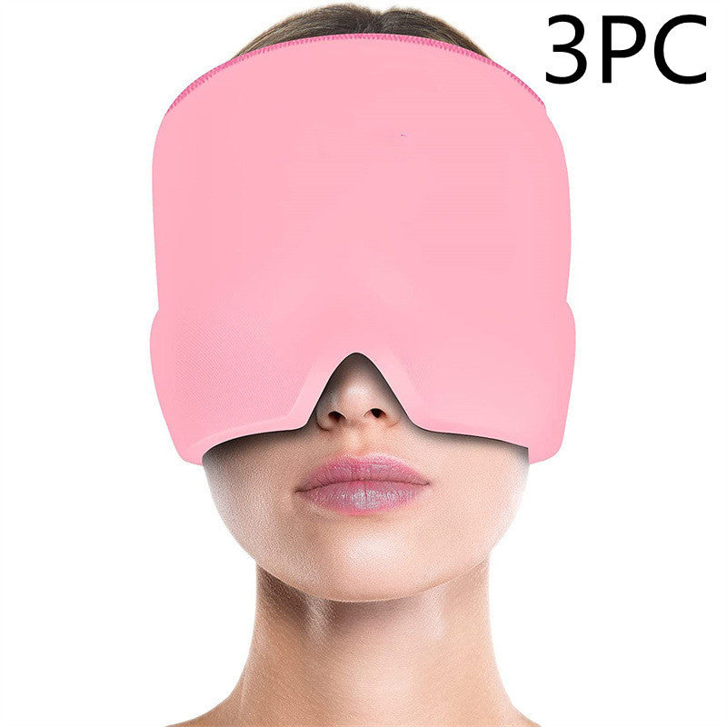 Mascarilla para ojos en gel para aliviar el dolor de cabeza