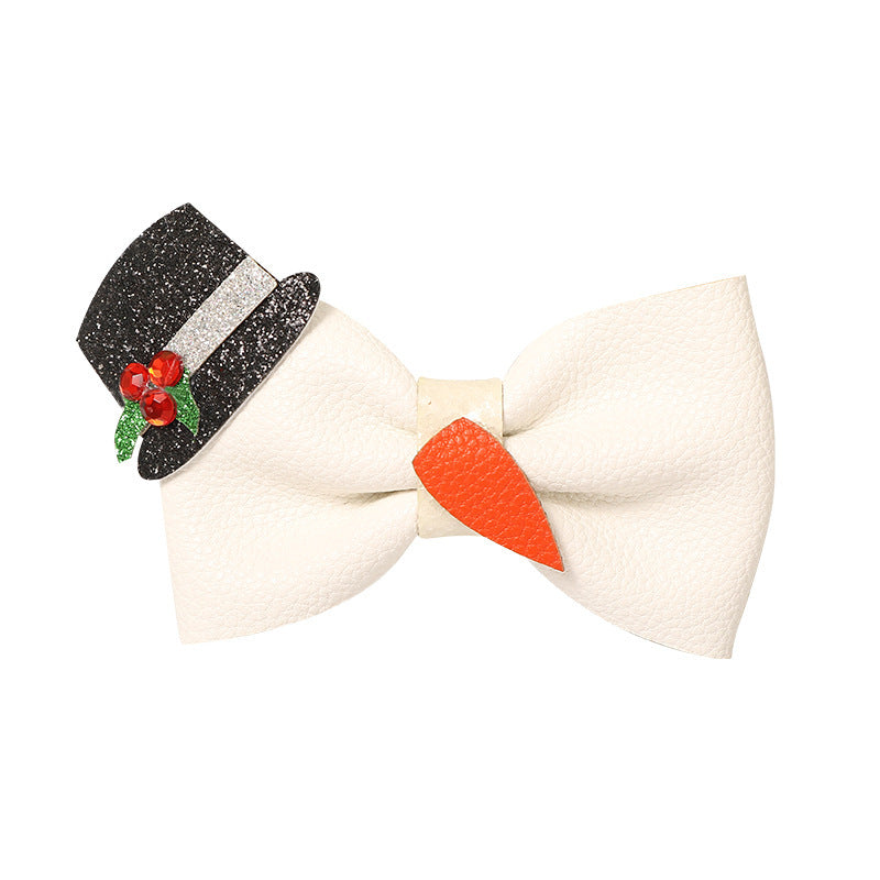 Accessoires créatifs et mignons en épingle à cheveux de Noël pour enfants