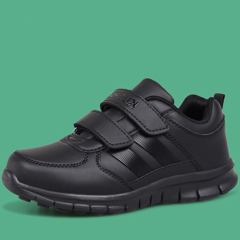 Chaussures pour garçons, chaussures de sport noires, imperméables, antidérapantes, déodorantes, chaussures noires pour enfants