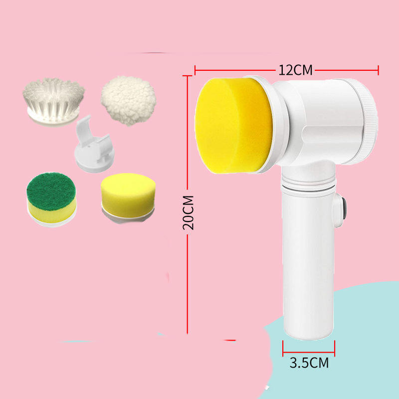 Fournitures de cuisine brosse multifonctionnelle épurateur électrique brosse à vaisselle Rechargeable hotte automatique cuisinière