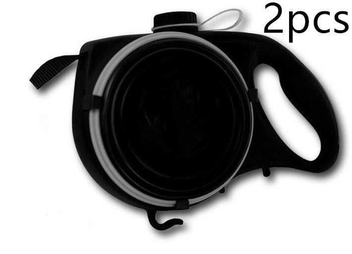 Laisse multifonctionnelle pour animaux de compagnie, rétractable automatique, laisse Portable pour chien