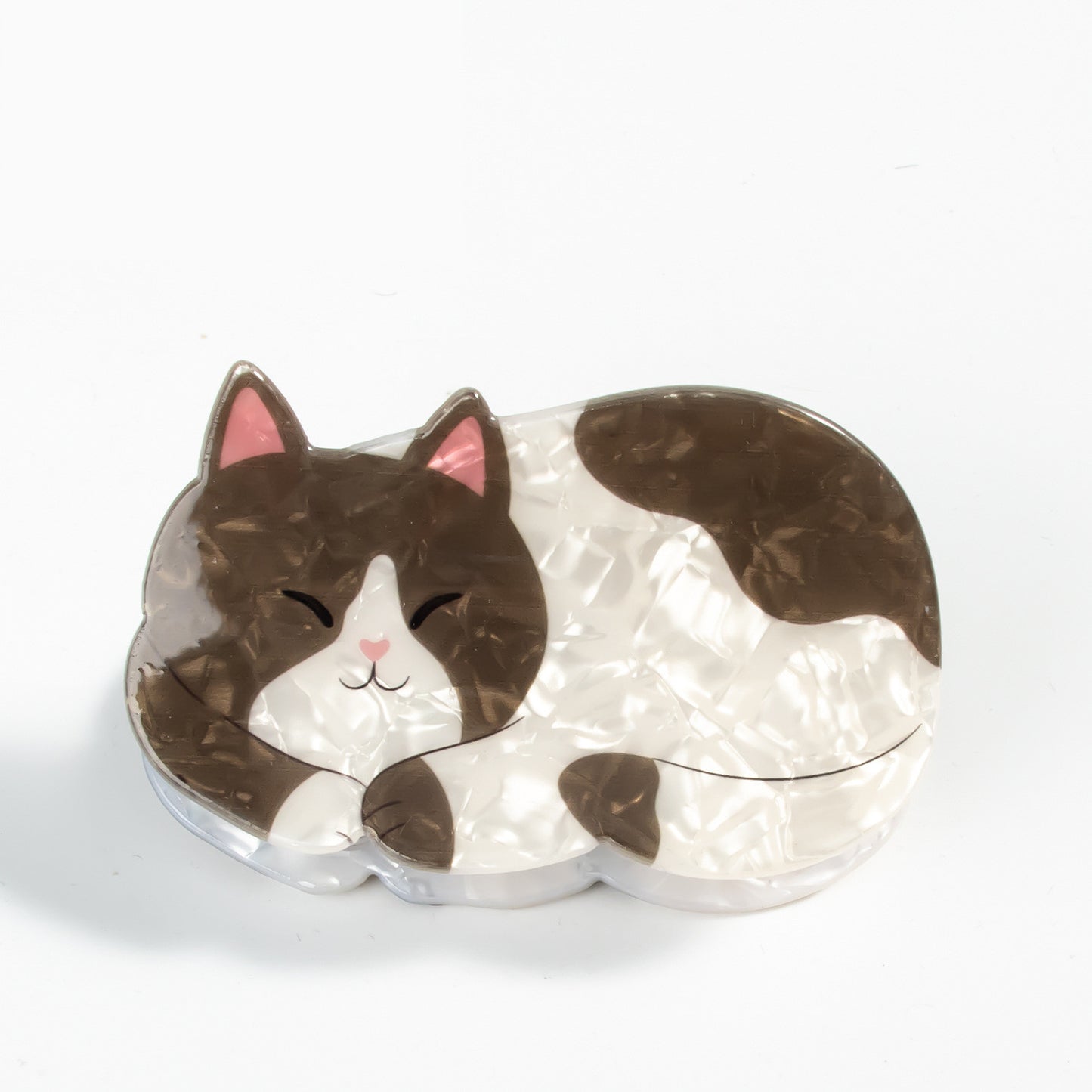 Barrettes de coiffure à bijoux avec imprimé de dessin animé de chat