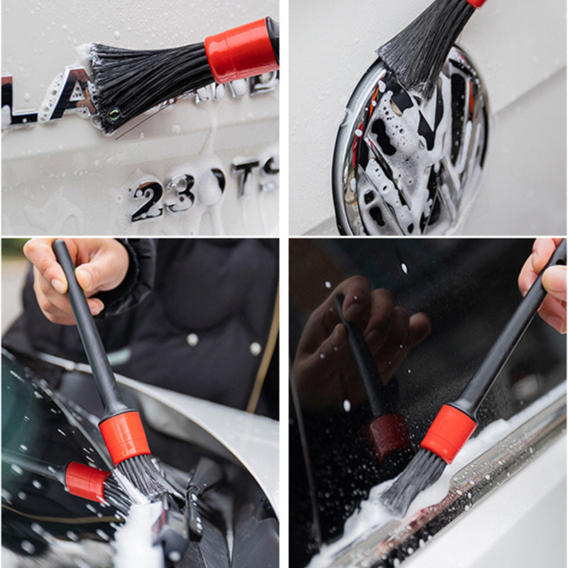 Brosse de lavage fine, brosse de détail de beauté, climatiseur