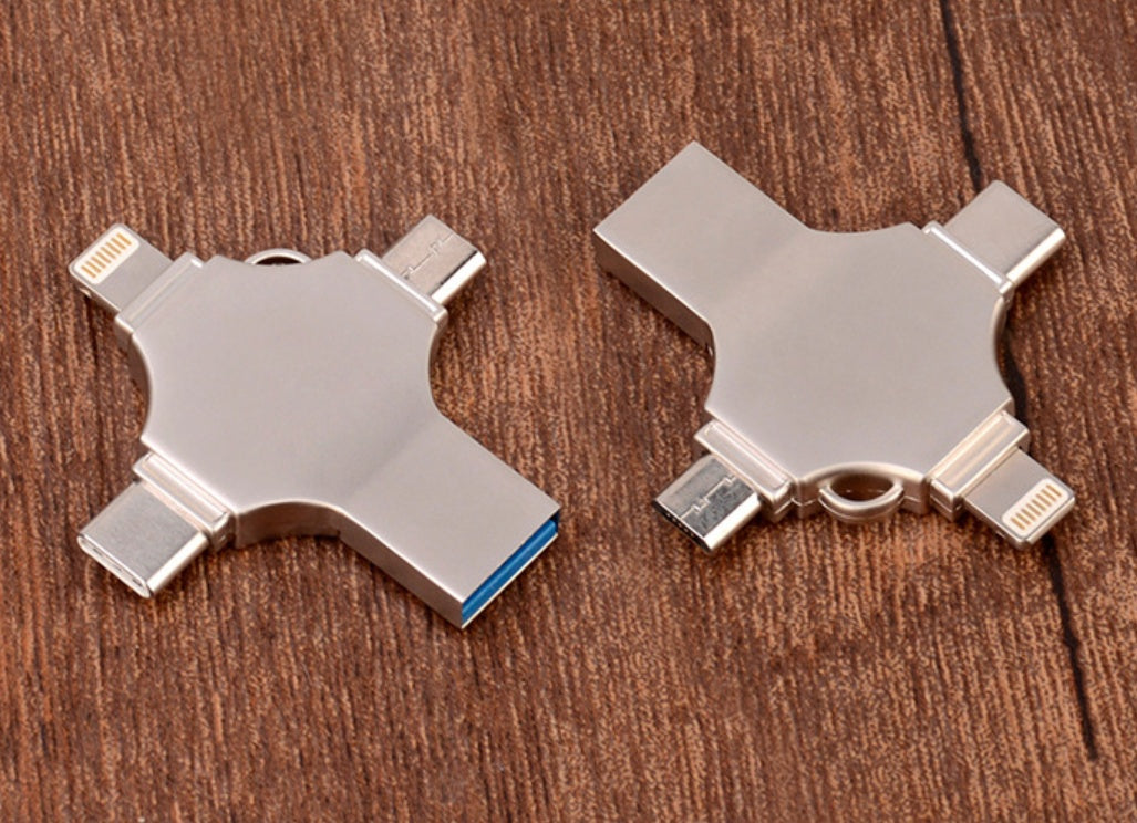 Disco U de metal para teléfono móvil