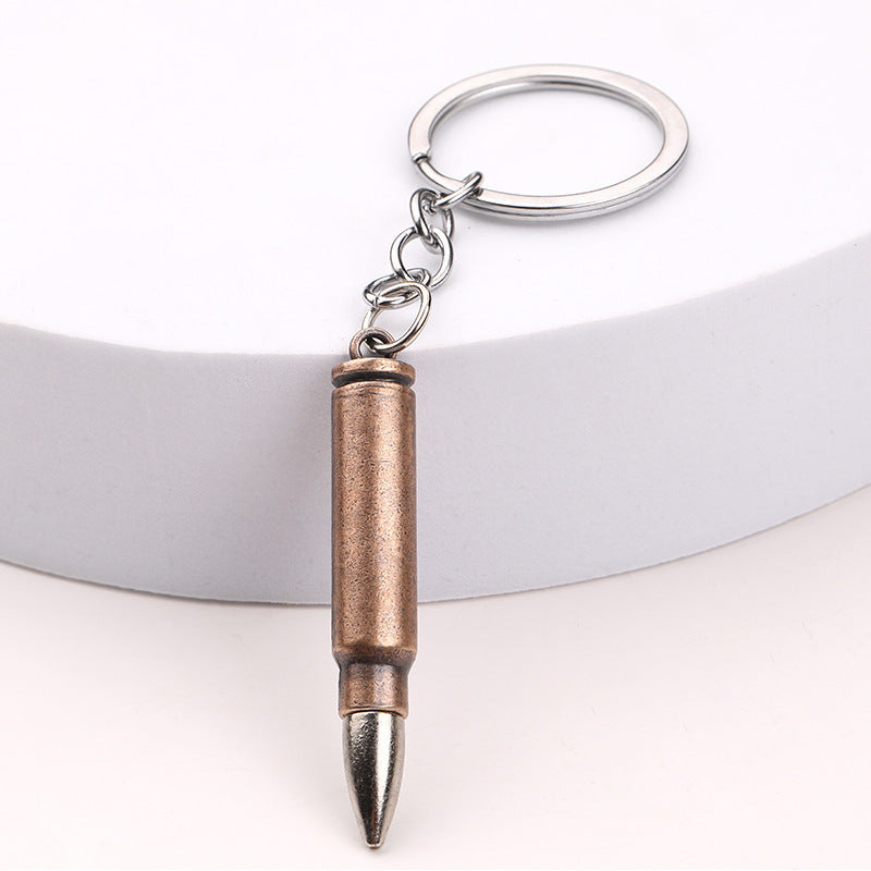 Pendentif porte-clés en métal modèle Bullet