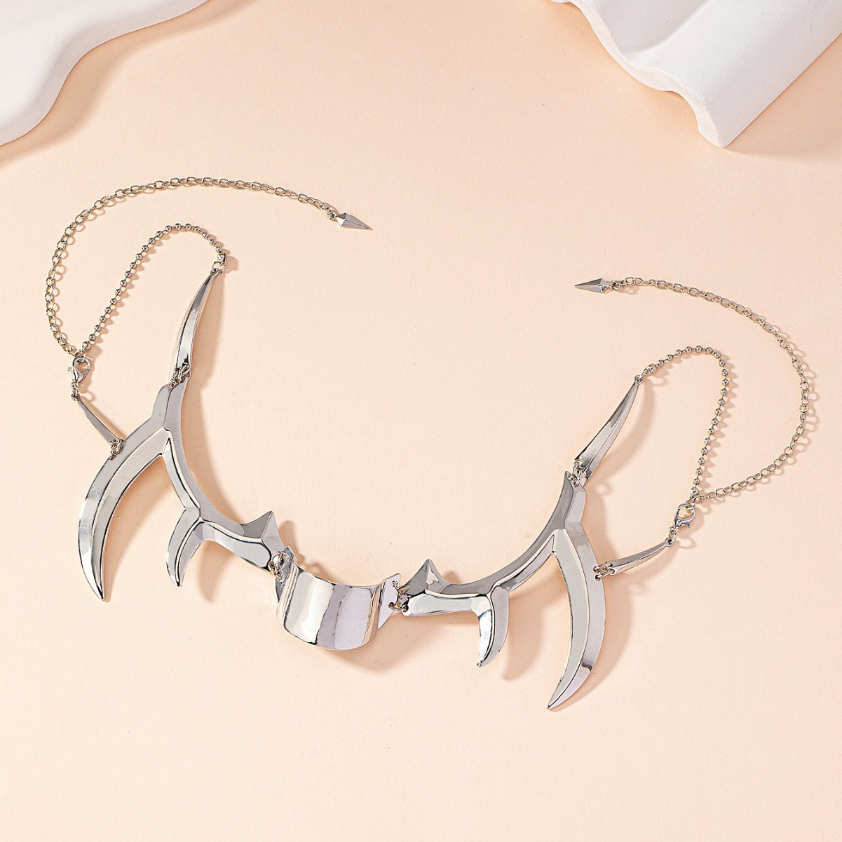 Ensemble de boucles d'oreilles avec anneau à lèvres fluide et décoration de visage