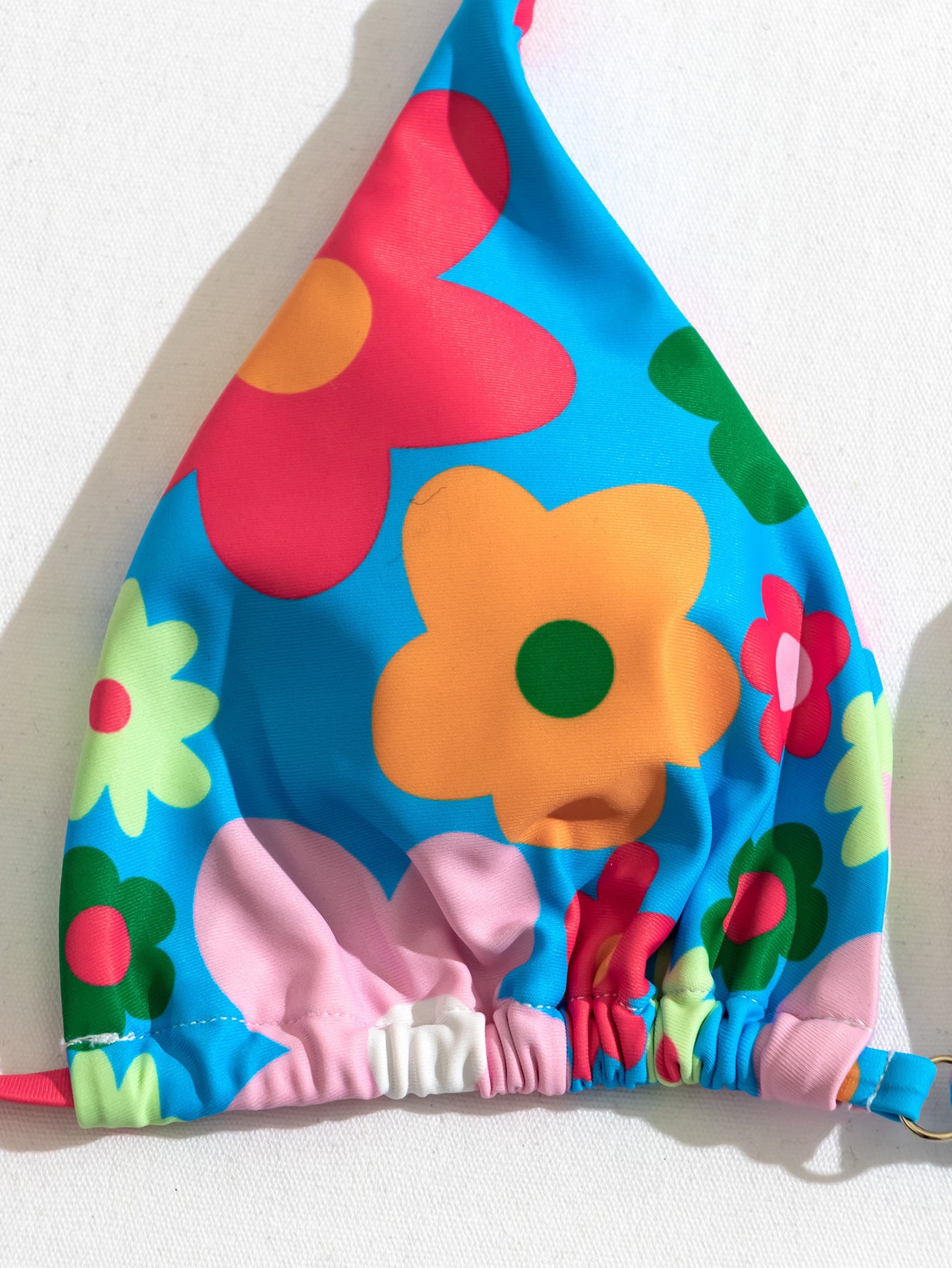 Bikini dividido con estampado de personalidad de moda para mujer