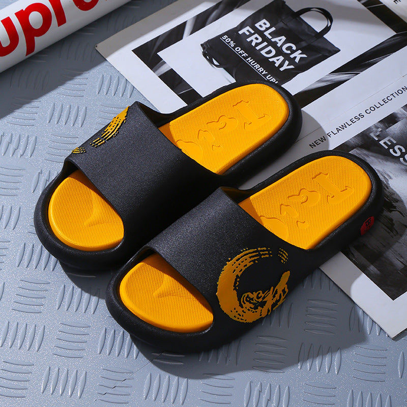 Zapatillas de hombre Ropa de verano Fondo grueso