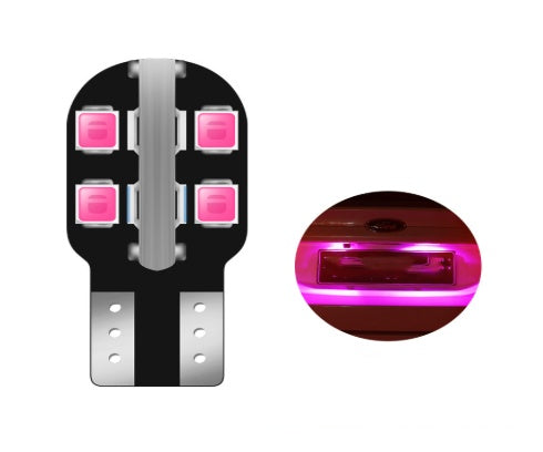 Luz LED para matrícula de coche