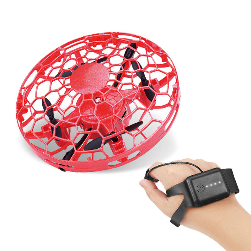 Hélicoptère volant Mini Drone UFO RC Drone induction infrarouge