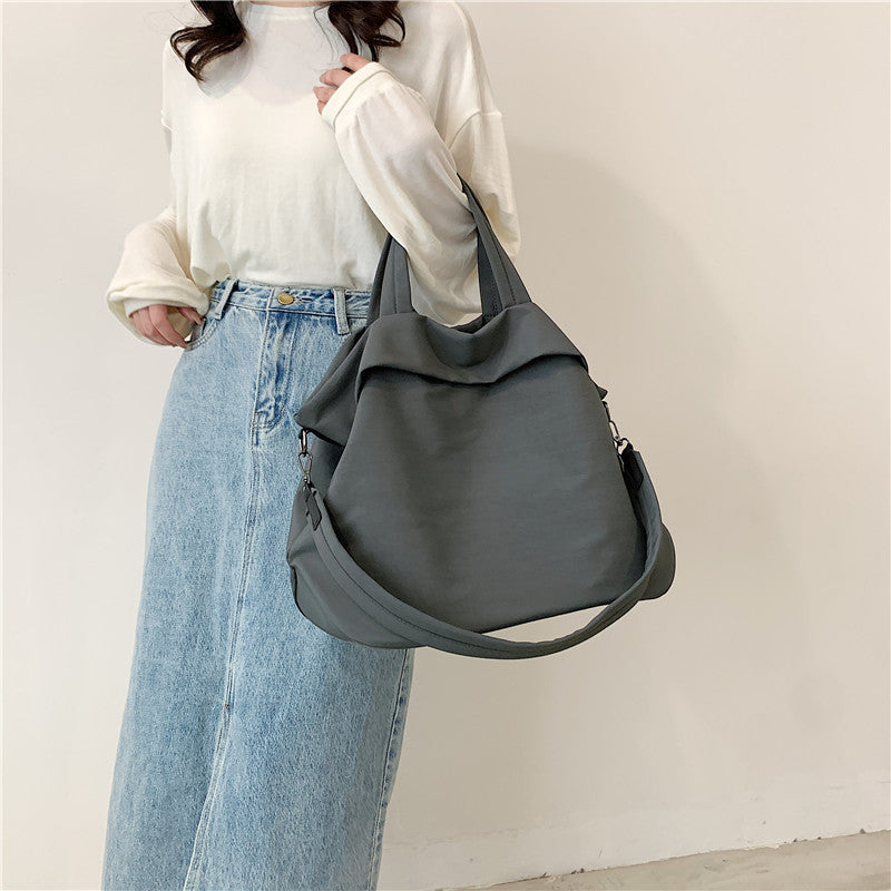 All-matching Fashion Special-interest Casual Large Capacity Student Class Work Commuter Messenger Bag