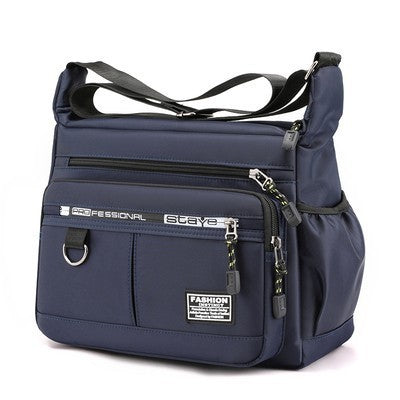 Bolso bandolera de gran capacidad con múltiples bolsillos