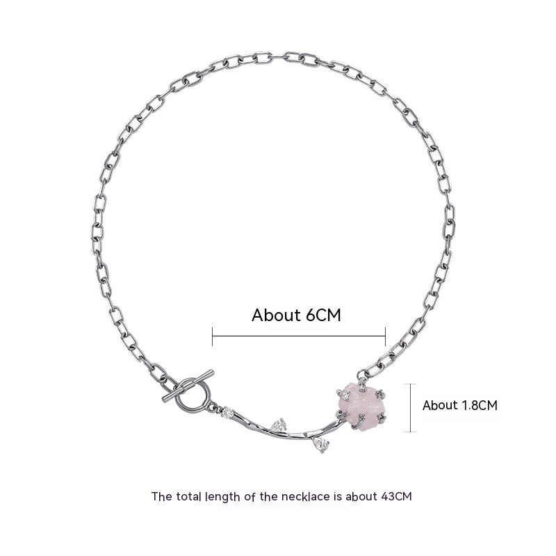 Pendientes originales de la serie Metal Rose