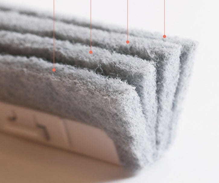 Brosse de nettoyage à rainure créative, nettoie rapidement tous les coins et les espaces, brosses de nettoyage de rails de portes et fenêtres détachables