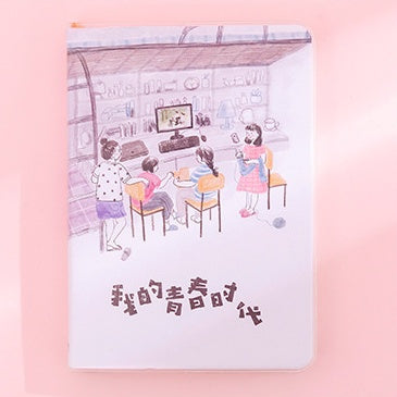 Color page button notebook