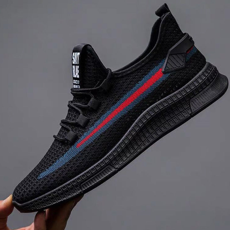 Chaussures homme en tricot volant sauvage