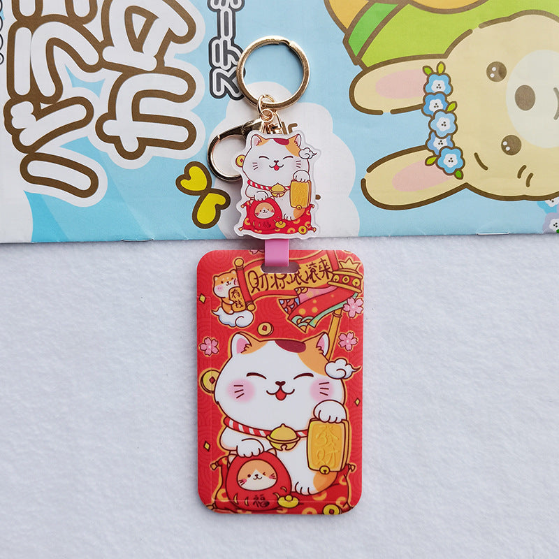 Lucky Cat Decenas De Miles De Conjunto De Certificados De Bendición