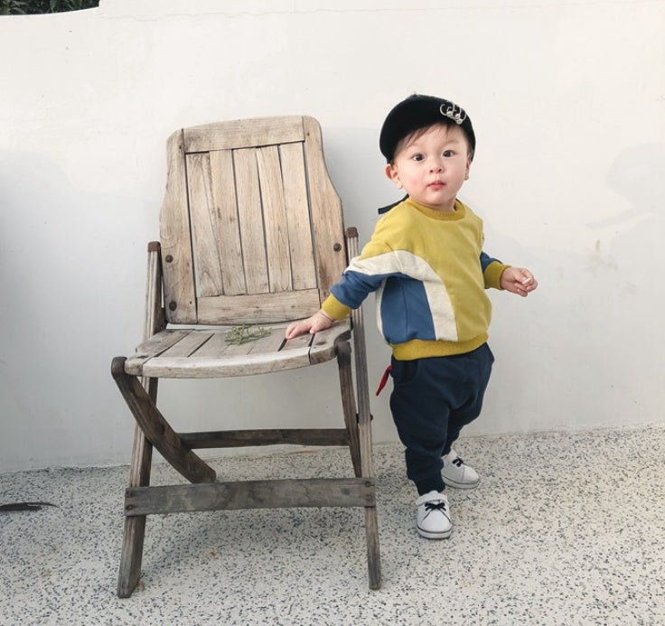 Pantalons décontractés pour garçons, automne, pantalons de survêtement décontractés pour enfants coréens, pantalons amples de dessin animé pour bébés 