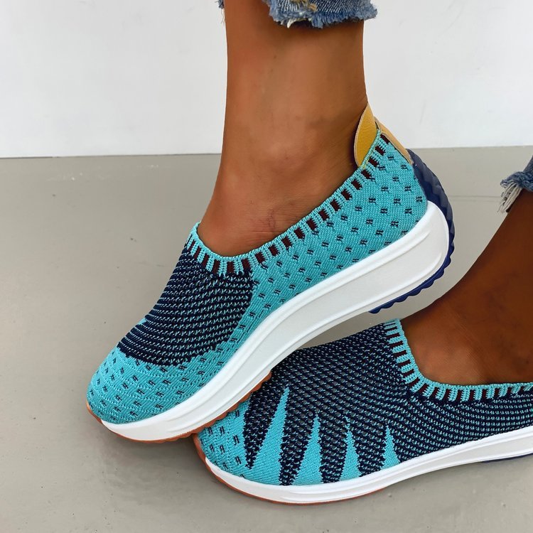 Chaussures respirantes Flyknit Baskets compensées