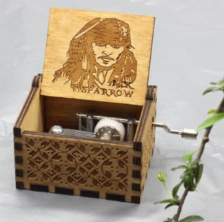 Boîte à thème en bois