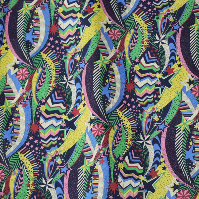 Impression numérique sur tissu en coton à nombre élevé