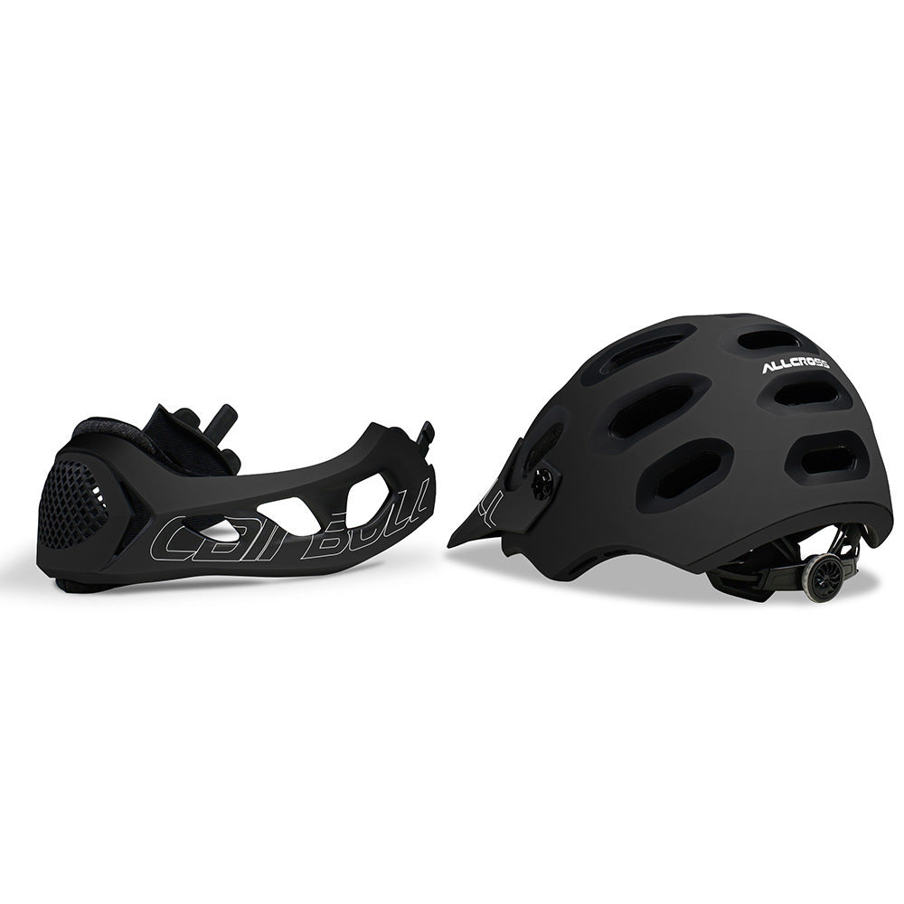 Casco de seguridad para deportes extremos, casco completo para bicicleta de montaña, campo traviesa