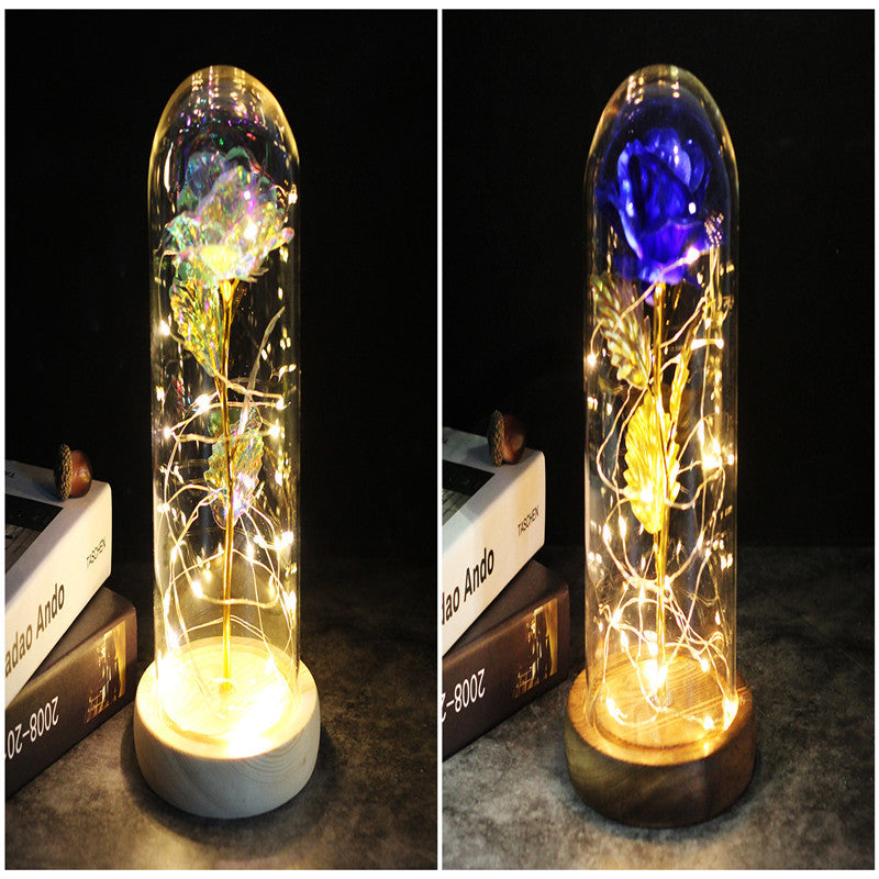 Cubierta de cristal del Principito Rosa