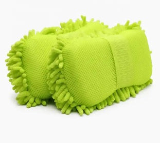 Éponge de lavage de voiture, lingette de décontamination, bloc d'éponge absorbant, outil de voiture