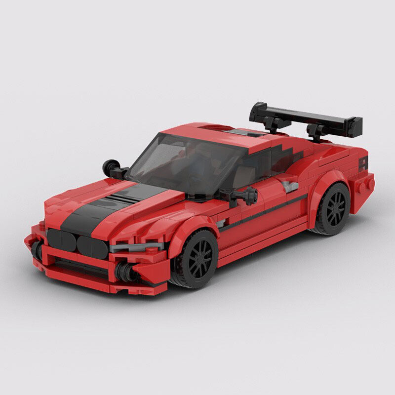 Jouets pour enfants, modèle de voiture de sport et blocs de construction à petites particules, jouets éducatifs MOC