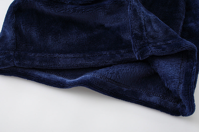 Ropa para el hogar de dibujos animados, camisón, albornoz, pijamas para niños, franela