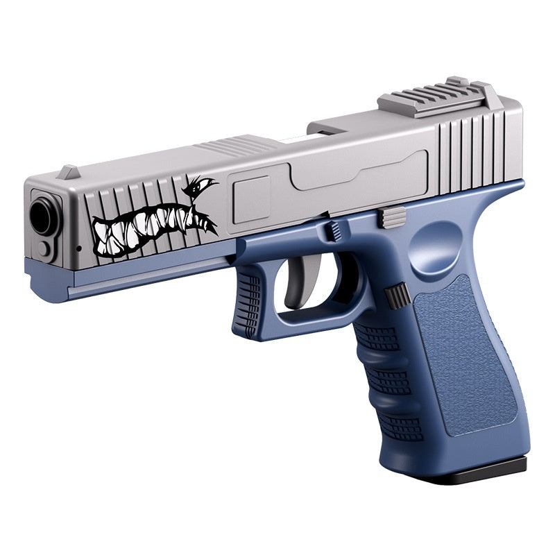 Pistolet jouet à coque à lancement automatique en plastique pour enfants