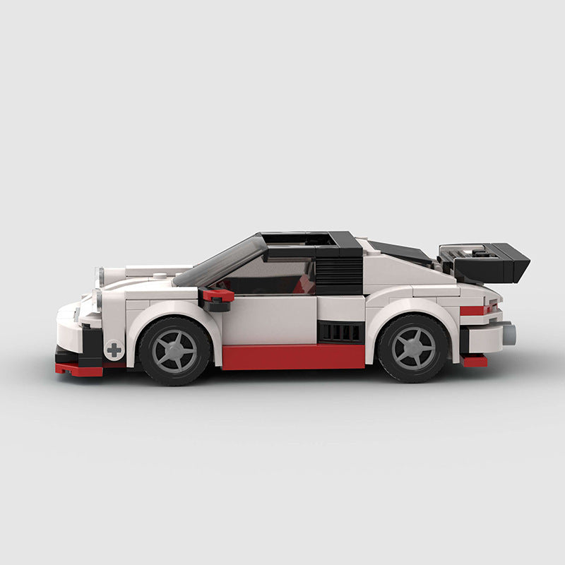 Voiture de sport à petites particules, Puzzle Moc, blocs de construction assemblés, jouet pour enfants