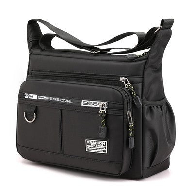Bolso bandolera de gran capacidad con múltiples bolsillos