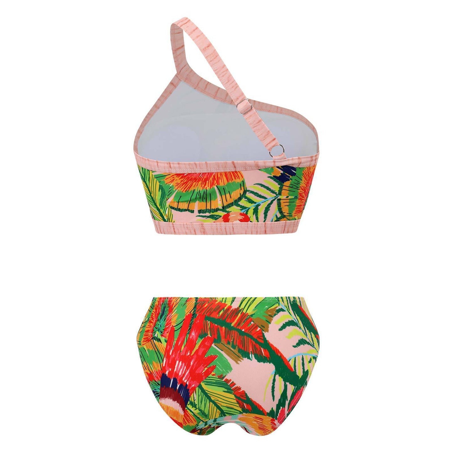 Nuevo traje de baño de una pieza europeo y americano para mujer