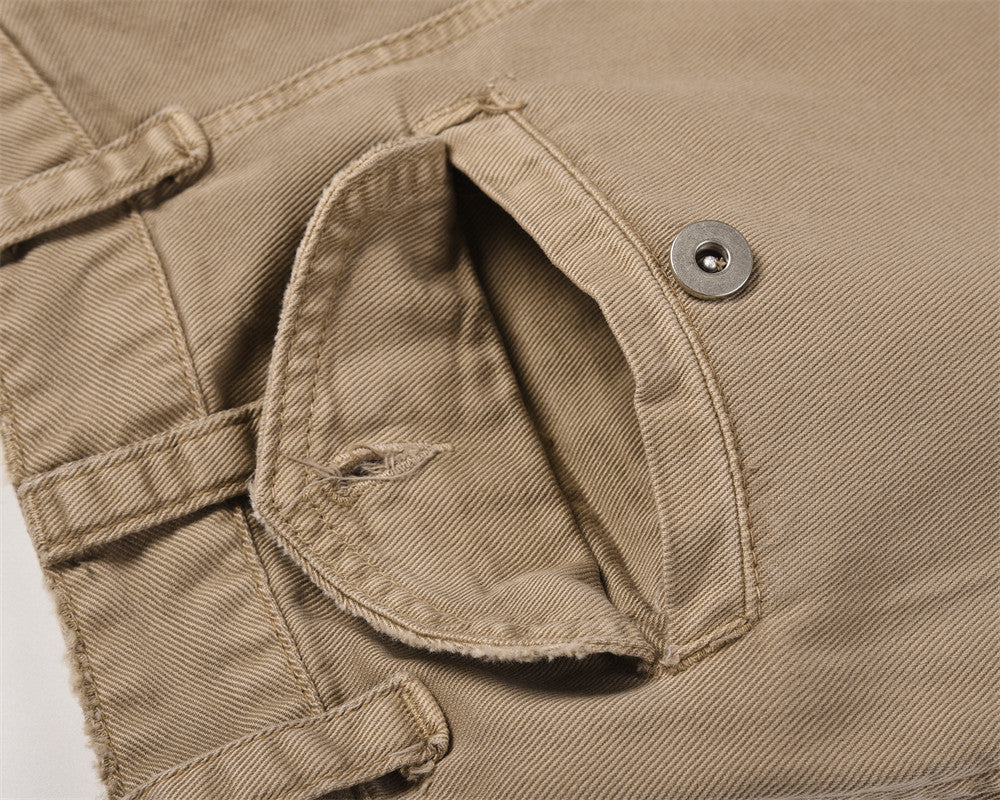 Fashion Work Clothes Casual Men's Wide-leg Pants