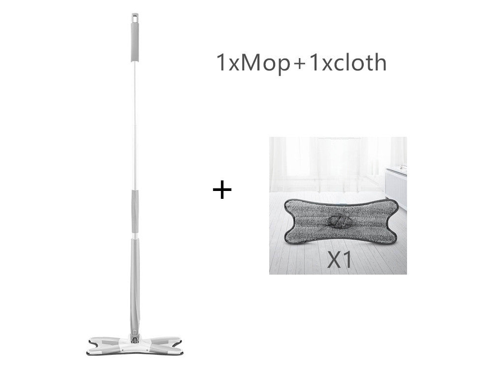 Seau à vadrouille plate Type X Lavage à la main gratuit Ménage