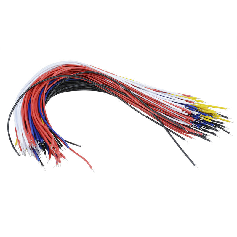 Double-head Tinned Wire Electronic Wire Breadboard Diy Experiment Jumper