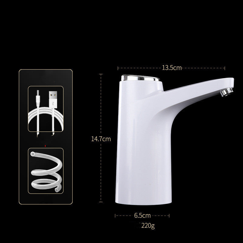 Distributeur automatique d'eau pliable USB, contrôle par bouton, Mini distributeur d'eau électrique Portable