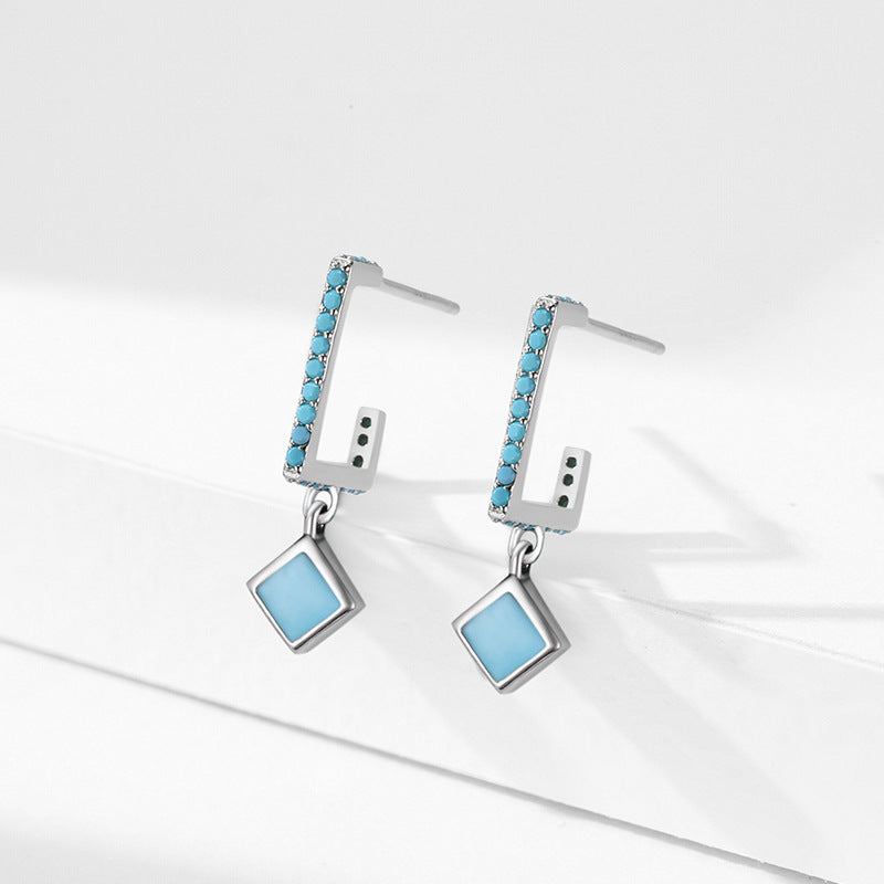 Women's S925 Sterling Silver Vintage Earrings