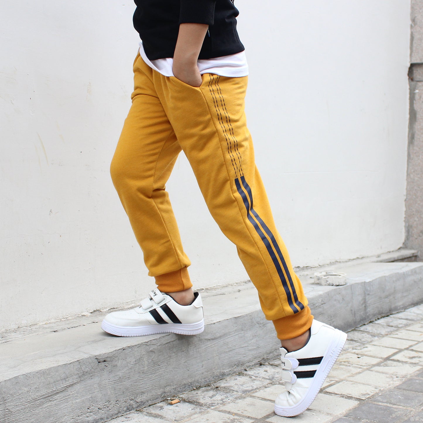 CUHK Pantalon anti-moustique pour enfants Pantalon tricoté pour garçons