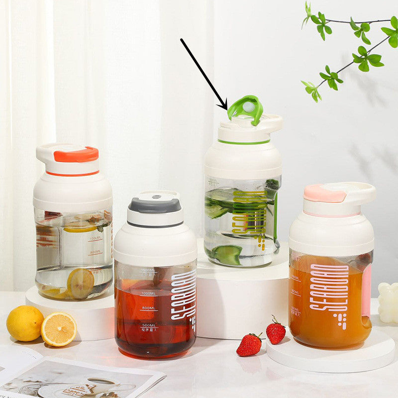 Exprimidor de frutas pequeño, portátil, eléctrico, de gran capacidad, con taza de jugo