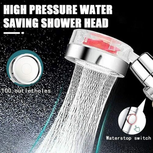Buse de douche à petit ventilateur suralimenté, minimaliste et moderne, petite taille