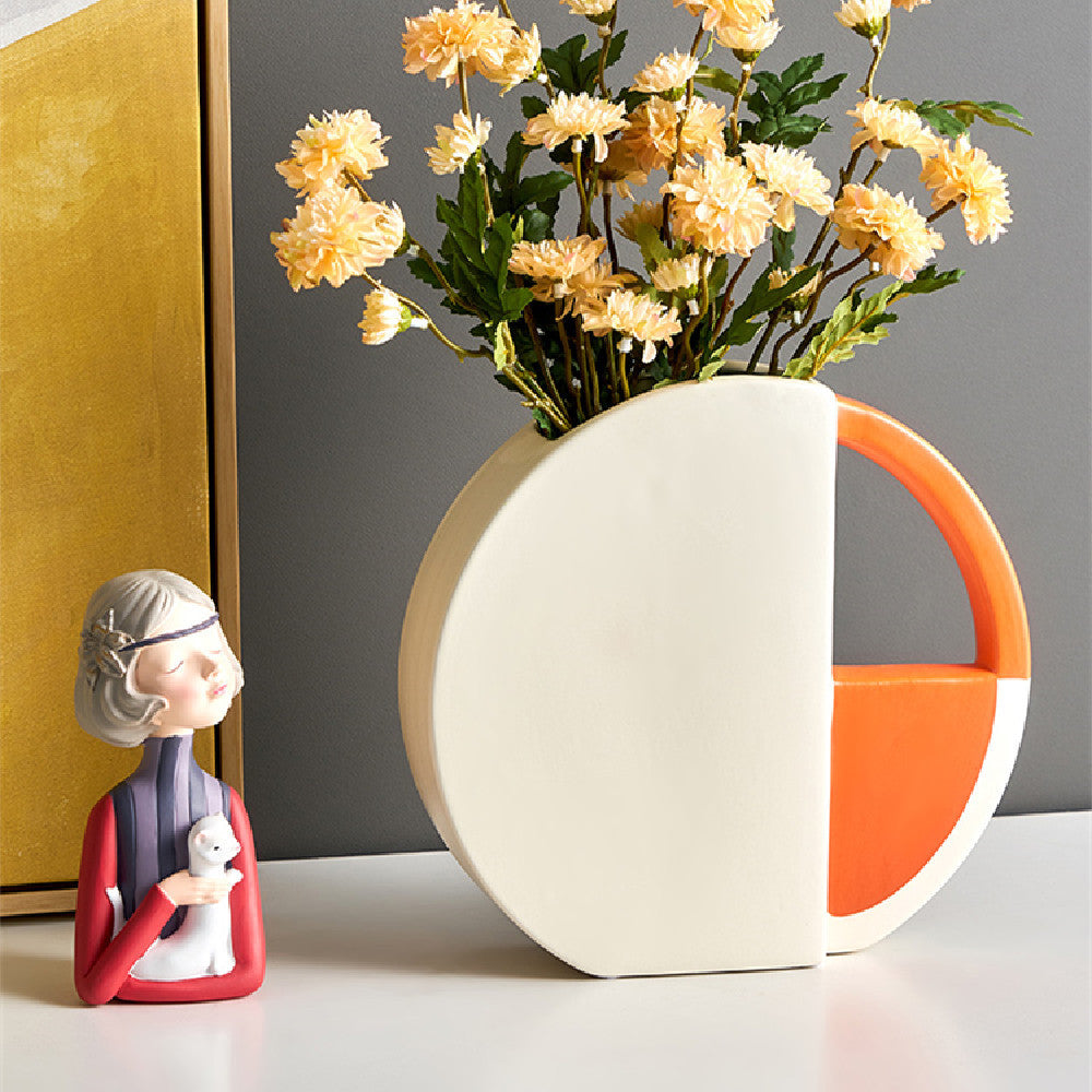 Vases en céramique de luxe légers et modernes